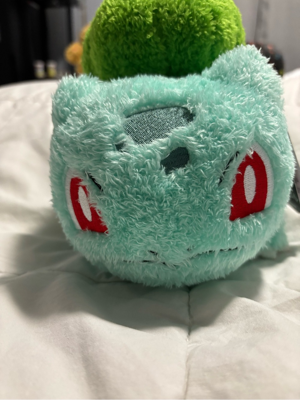Bulbasaur Plush Soft Cuddly Stuffie Toy - Mint Green